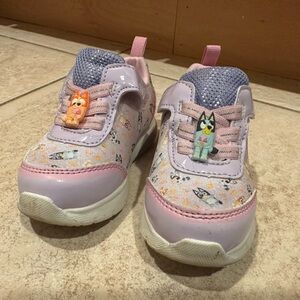 Bluey Light Up Toddler Sneakers Size 7